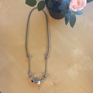 🌸 Adorable 🌸 Double Leather Charm Bracelet